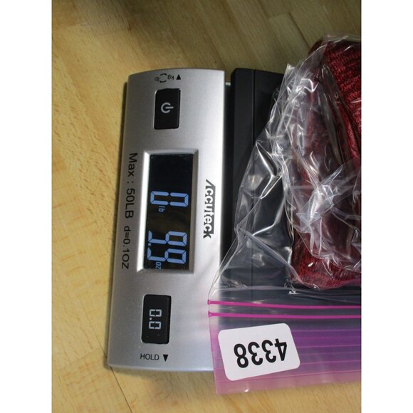 Ryan Michelle Red Plaid Trim Sweater Dress Polyester Rayon Spandex Size PM - Picture 12 of 12